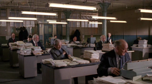 1. Una imagen que remite a 'El Apartamento', de Billy Wilder