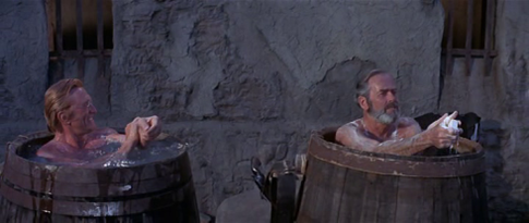 4. Un momento de complicidad entre Pitman y Lopeman